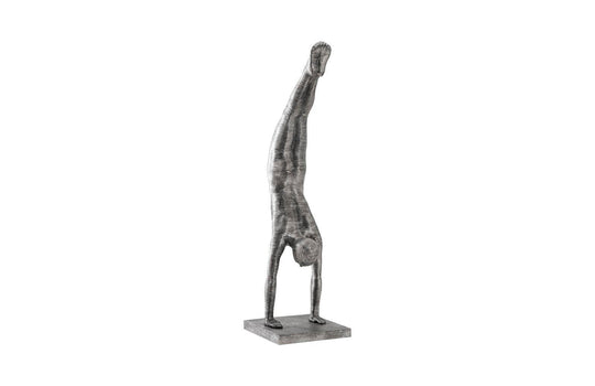 Phillips Collection Handstand Sculpture, Aluminum, Large DECORATIVE OBJECTS
