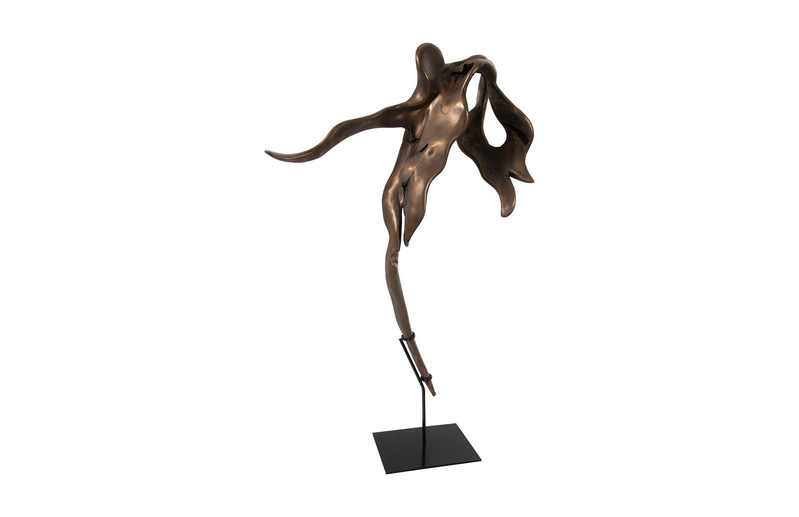 Phillips Collection Cast Root Sculpture, Resin, Bronze Finish DECORATIVE OBJECTS