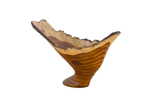 Phillips Collection Burled Vase, Faux Bois VASES, JARS, + BOTTLES