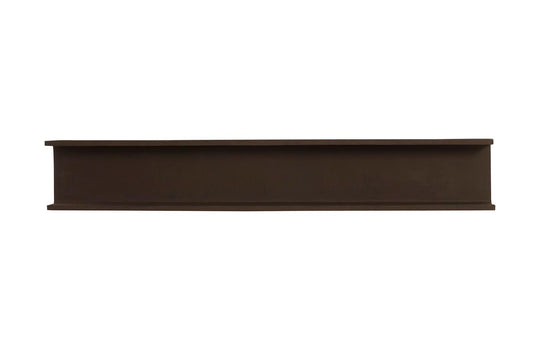 Phillips Collection I-Beam Wall Shelf, Rust BOOKCASES + SHELVES