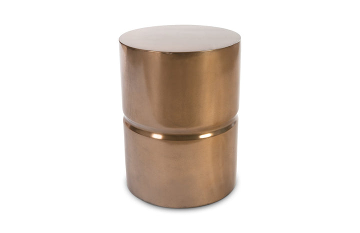 Stacked Stool, Bronze - Phillips Collection - AmericanHomeFurniture