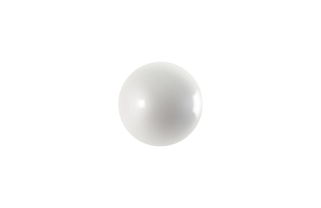 Ball on the Wall, Small, Pearl White - Phillips Collection - AmericanHomeFurniture
