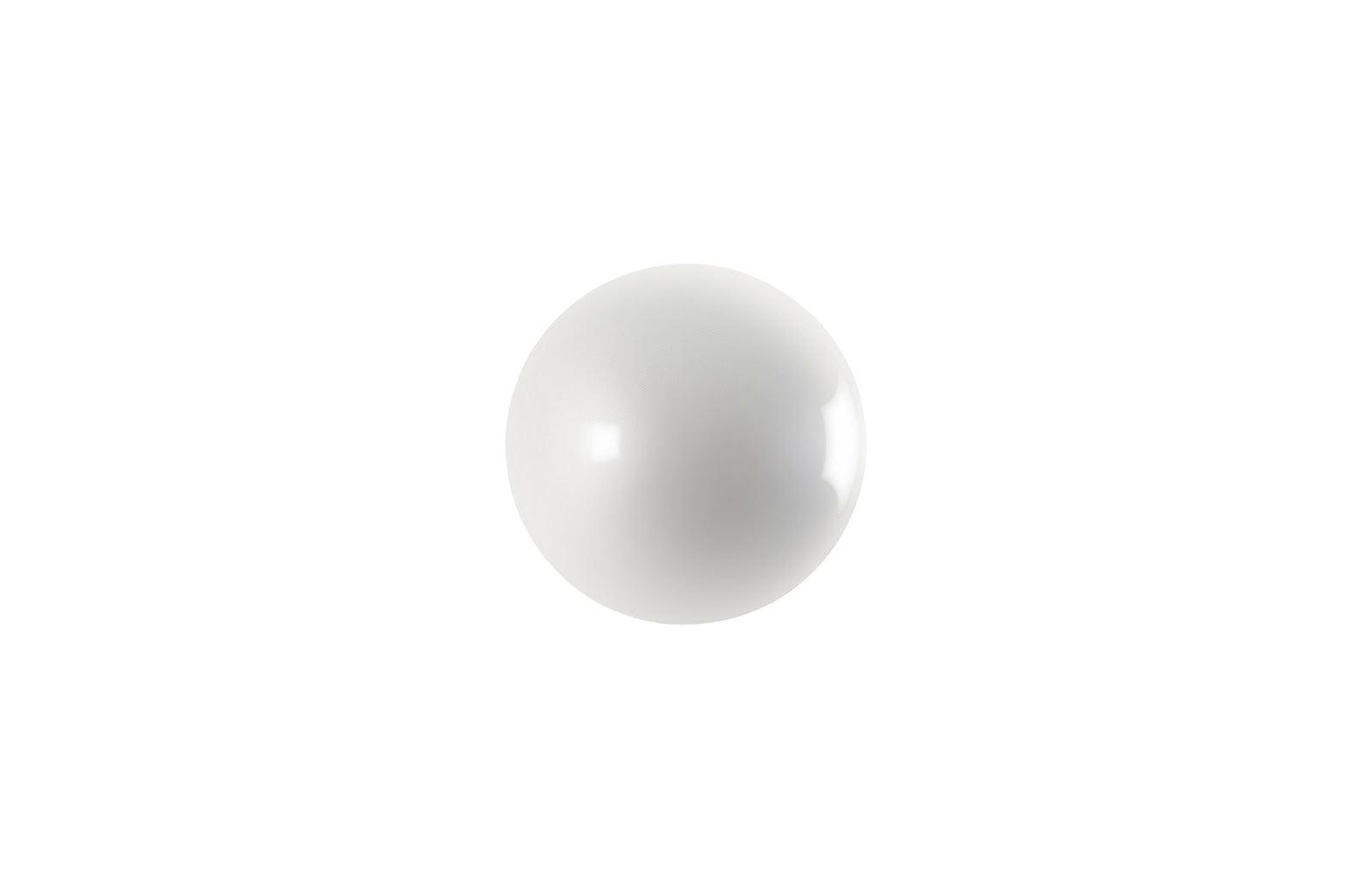 Phillips Collection Ball on the Wall, Small, Pearl White WALL ACCENTS