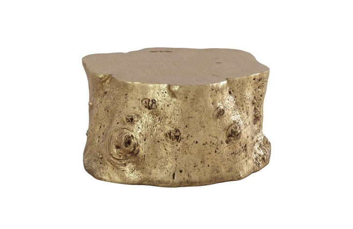 Log Coffee Table, Gold Leaf - Phillips Collection - AmericanHomeFurniture