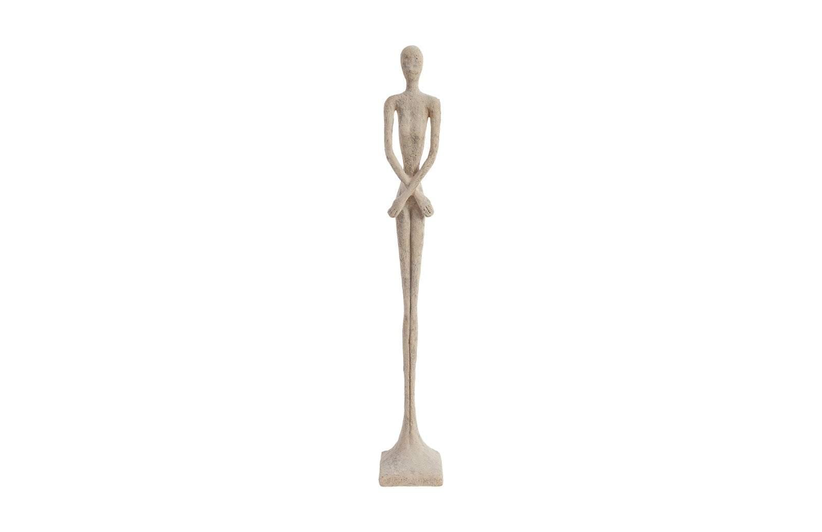 Phillips Collection Lottie Sculpture, Small, Resin, Roman Stone DECORATIVE OBJECTS