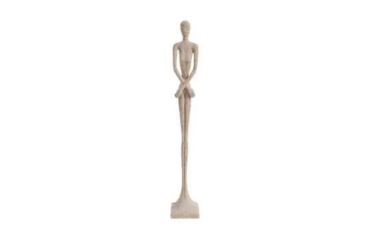Phillips Collection Lottie Sculpture, Small, Resin, Roman Stone DECORATIVE OBJECTS