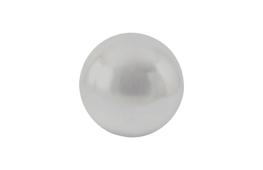 Phillips Collection Floor Ball, Medium, Silver Leaf DECORATIVE OBJECTS