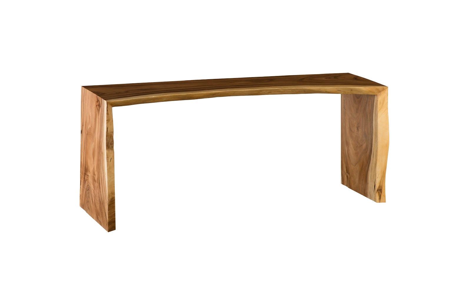 Phillips Collection Waterfall Counter Table, Natural CONSOLE TABLES