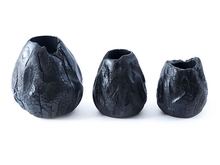 Burnt Hive Vases, Set of 3 - Phillips Collection - AmericanHomeFurniture