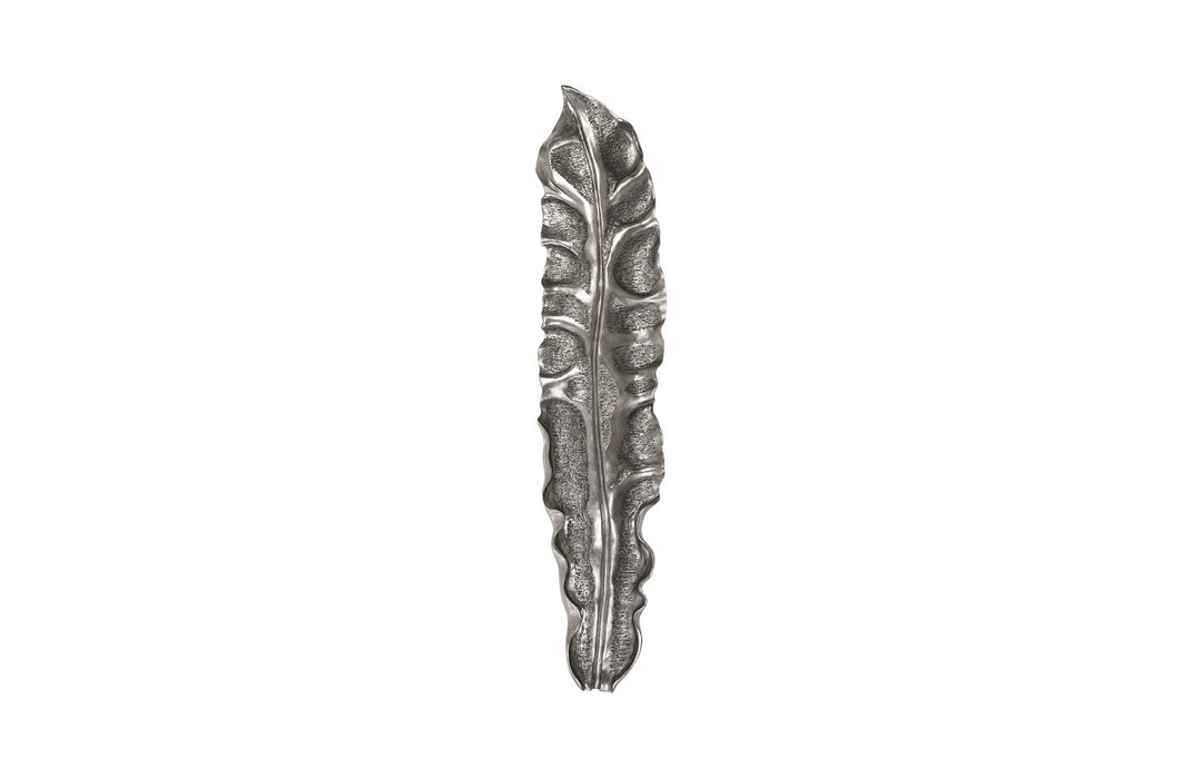 Petiole Wall Leaf, Silver, LG, Version B - Phillips Collection - AmericanHomeFurniture