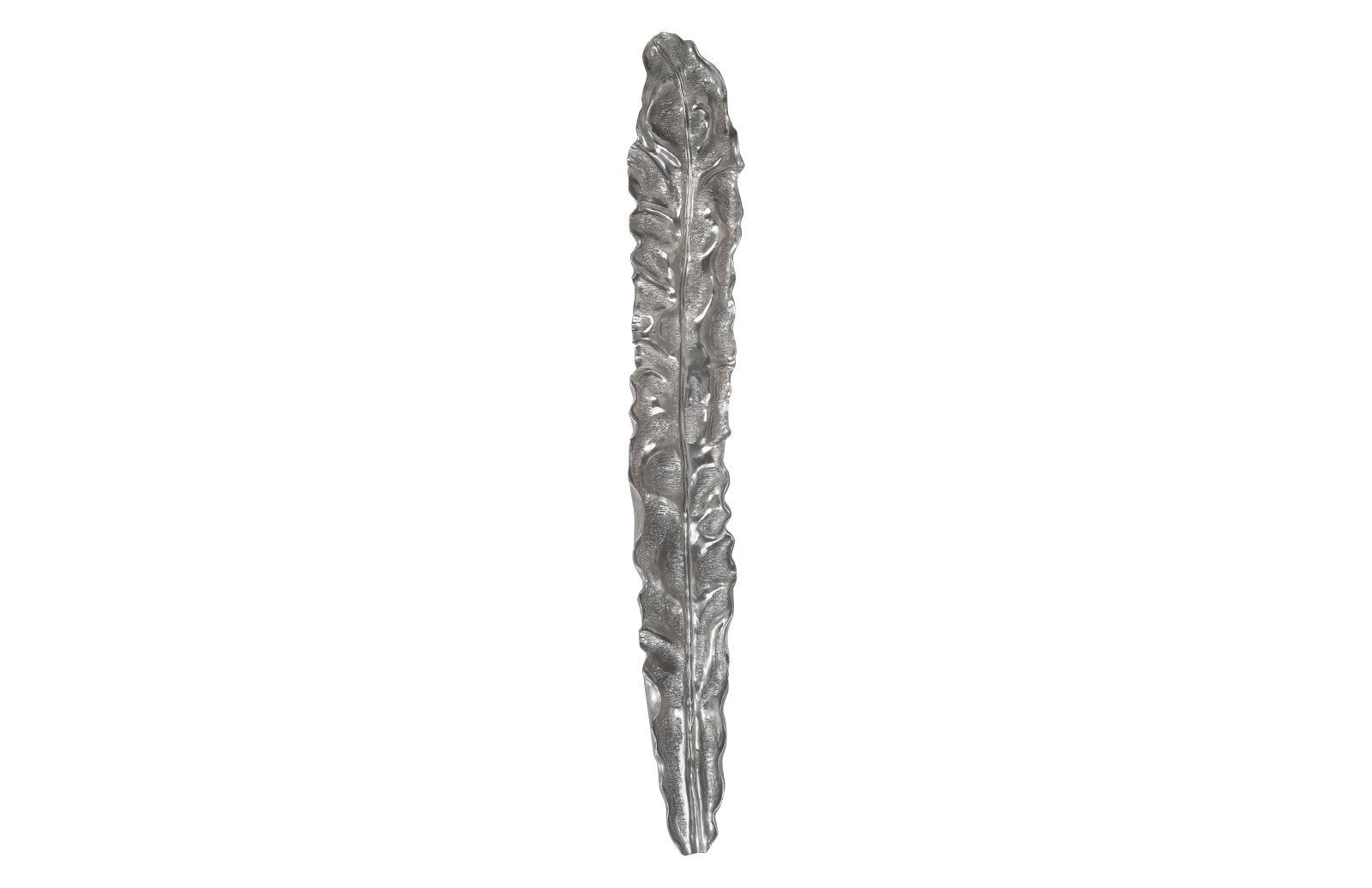 Phillips Collection Petiole Wall Leaf, Liquid Silver, Colossal, Version A WALL ACCENTS