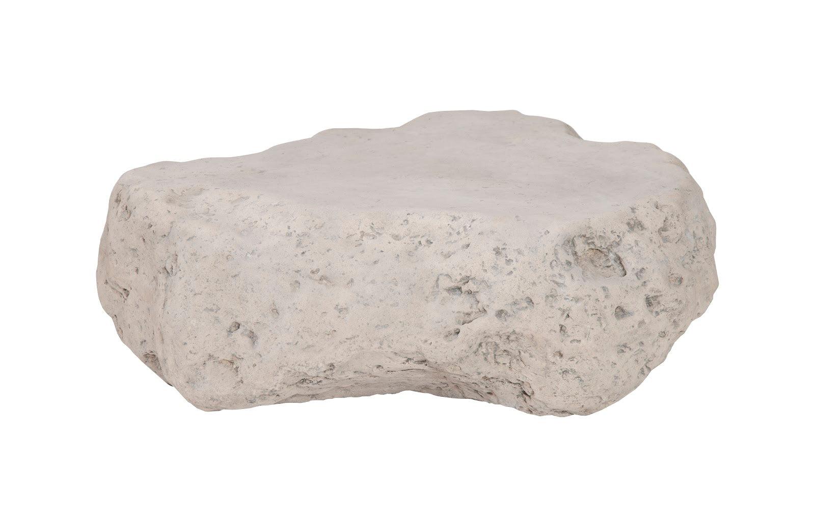 Phillips Collection Cast Boulder Coffee Table, Roman Stone, SM COFFEE TABLES