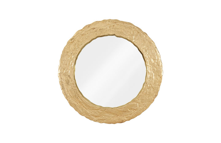 Molten Mirror, Round, Gold Leaf - Phillips Collection - AmericanHomeFurniture