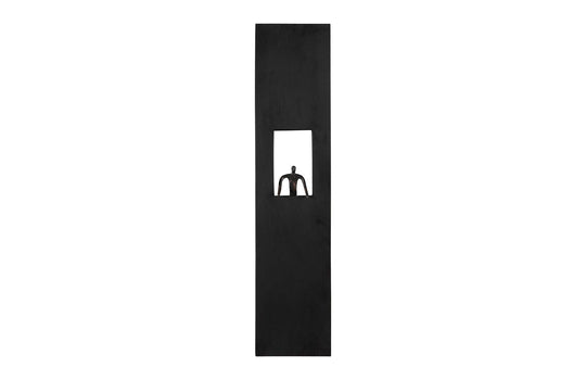Phillips Collection Atlas Wall Decor, Rectangle, Black WALL ACCENTS