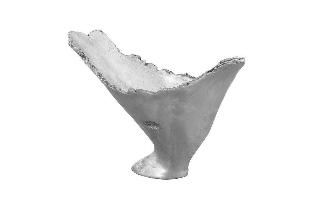 Burled Vase, Silver Leaf - Phillips Collection - AmericanHomeFurniture