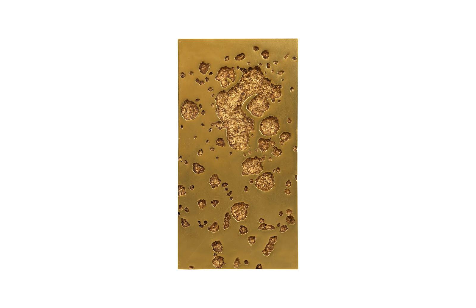 Phillips Collection Splotch Wall Art 2, Rectangle, Gold Leaf WALL ACCENTS