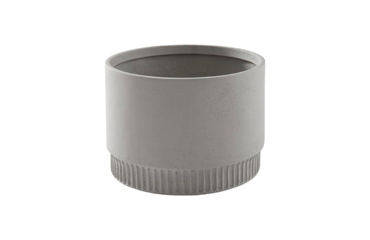Phillips Collection Harvest Planter, Large, Light Gray PLANTERS