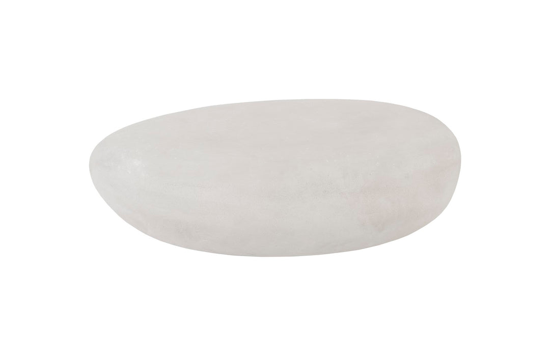 River Stone Coffee Table, Small, Roman Stone Finish - Phillips Collection - AmericanHomeFurniture