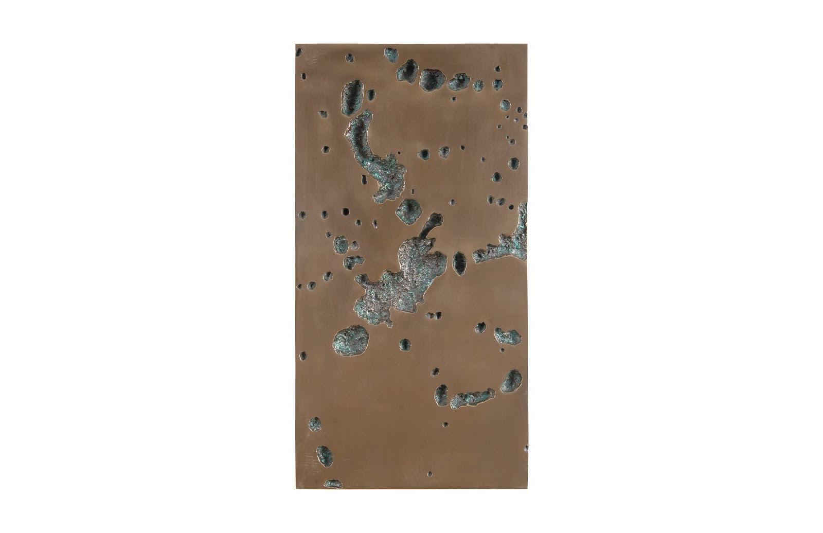 Phillips Collection Splotch Wall Art 3, Rectangle, Bronze Finish WALL ACCENTS