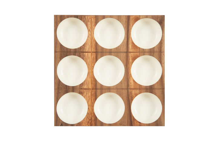 Puka Wall Tile 3x3, White - Phillips Collection - AmericanHomeFurniture