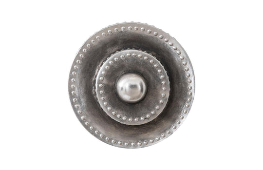 Phillips Collection Circles Wall Tile, Silver Leaf with Antiquing WALL ACCENTS