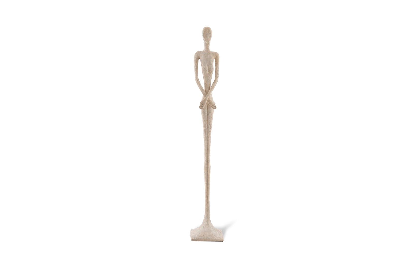 Phillips Collection Lottie Sculpture, Resin, Roman Stone DECORATIVE OBJECTS