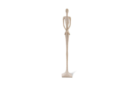 Phillips Collection Lottie Sculpture, Resin, Roman Stone DECORATIVE OBJECTS
