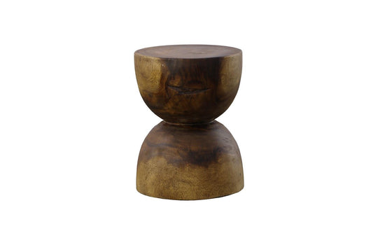 Phillips Collection Totem Stool, Natural OTTOMANS, POUFS, + STOOLS
