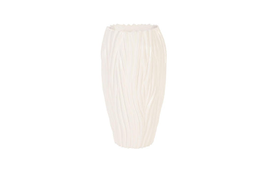 Phillips Collection Alon Planter, Gel Coat White PLANTERS