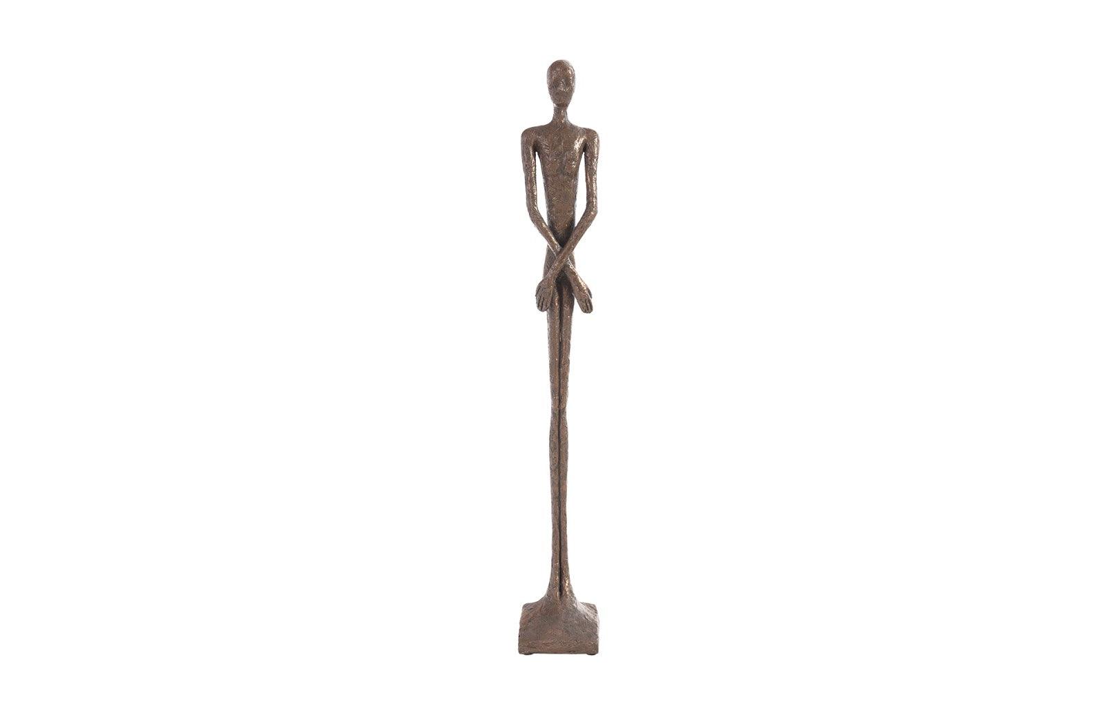 Phillips Collection Lloyd Sculpture, Small, Resin, Bronze Finish DECORATIVE OBJECTS