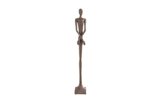 Phillips Collection Lloyd Sculpture, Small, Resin, Bronze Finish DECORATIVE OBJECTS