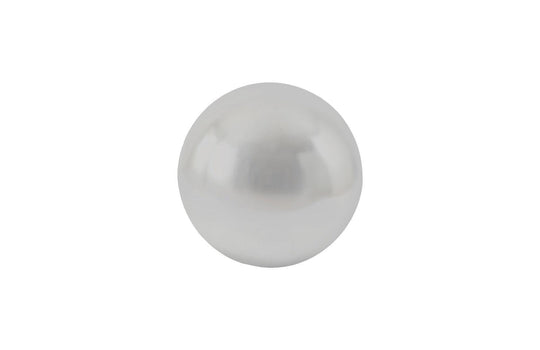 Phillips Collection Floor Ball, Small, Silver Leaf DECORATIVE OBJECTS