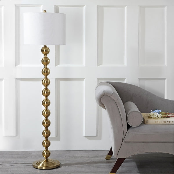 REFLECTIONS 58.5 INCH H STACKED BALL FLOOR LAMP - AmericanHomeFurniture