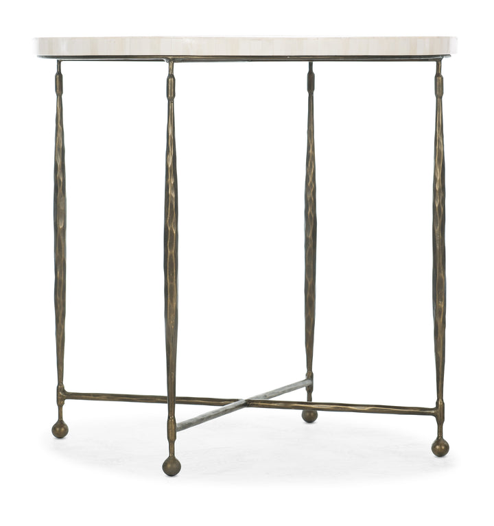 American Home Furniture | Hooker Furniture - Commerce & Market Round End Table 1