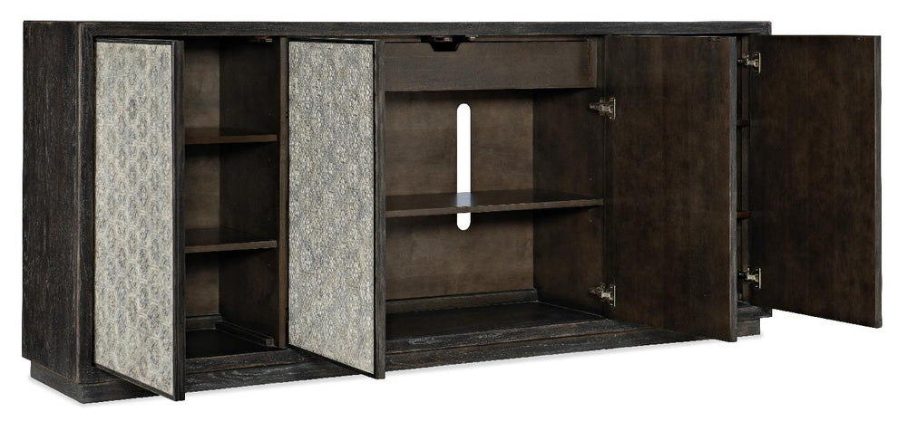 American Home Furniture | Hooker Furniture - Melange Greystone Four-Door Credenza