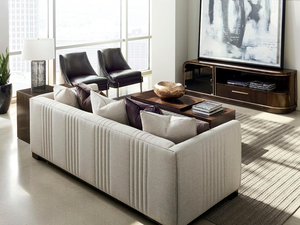 Modern Streamline Sofa - Thumbnail 2