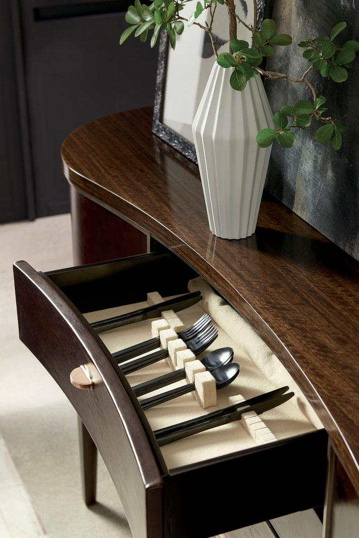 MODERN STREAMLINE SIDEBOARD