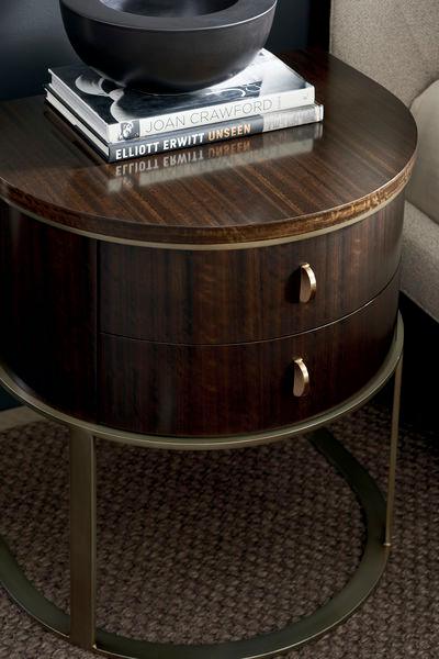 Caracole - Modern Streamline Nightstand - M023-417-063 | American Home Furniture