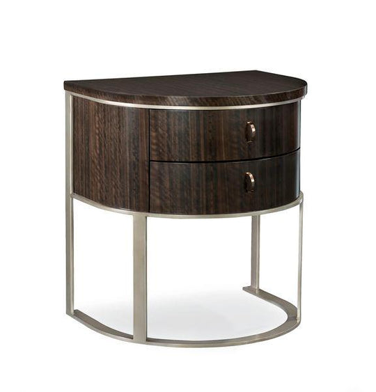 Caracole - Modern Streamline Nightstand - M023-417-063 | American Home Furniture