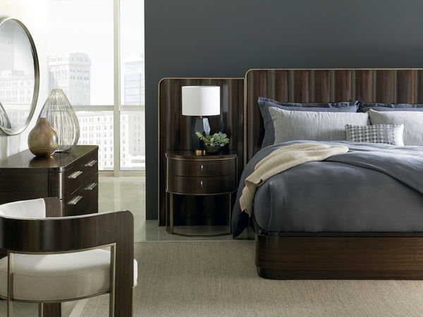 MODERN STREAMLINE NIGHTSTAND