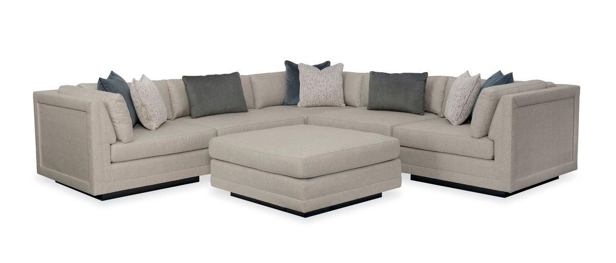 Modern Fusion 6 Pcs Sectional - Thumbnail 2