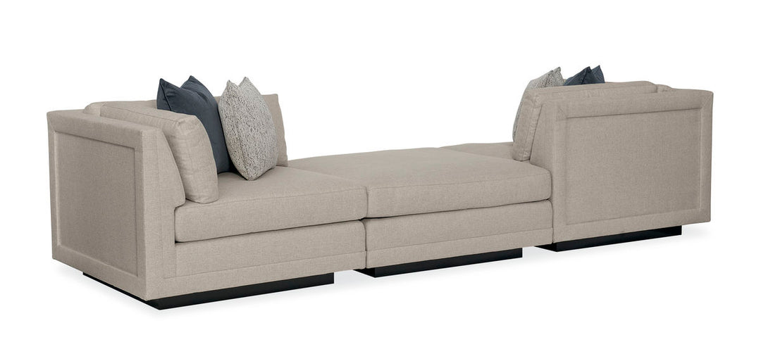 MODERN FUSION 3 PCS KISSING SOFA