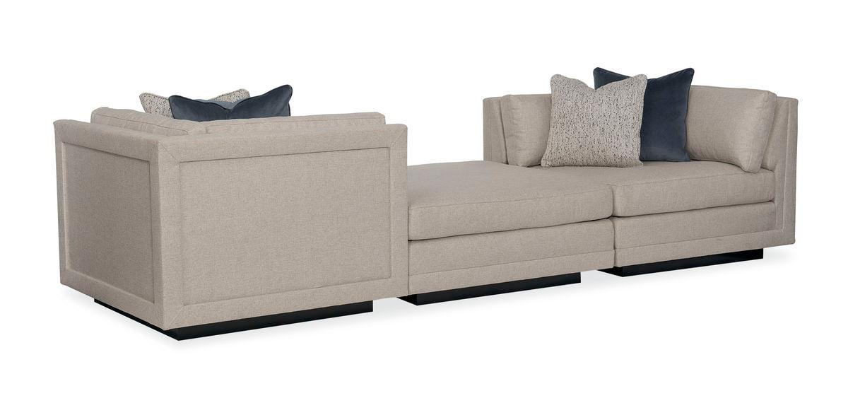 Modern Fusion 3 Pcs Kissing Sofa - Thumbnail 2