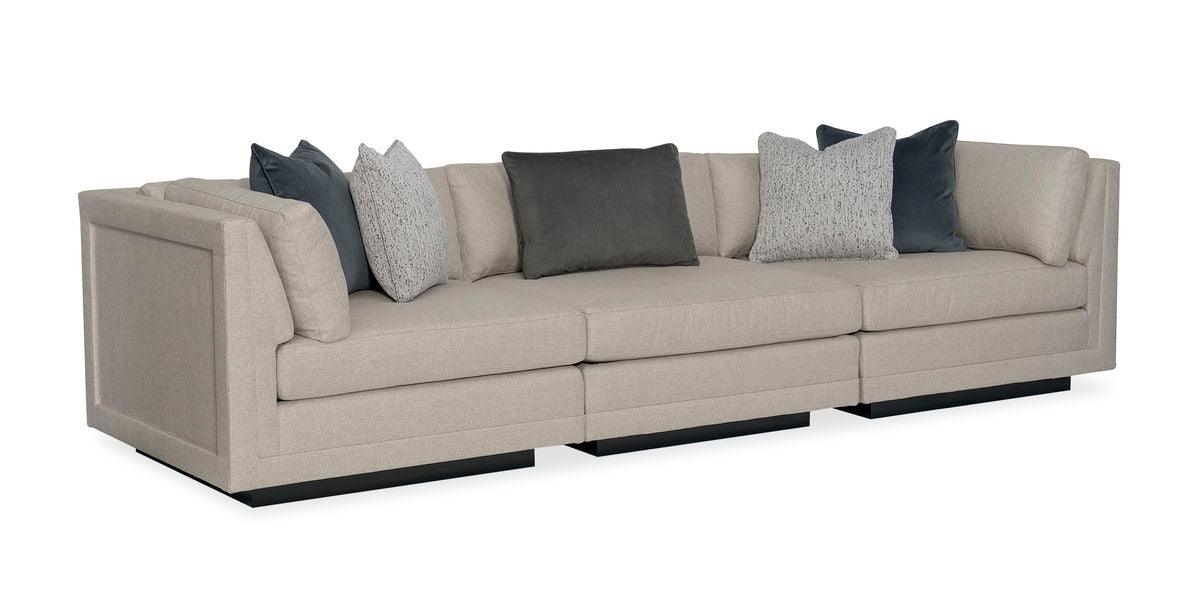 Caracole - Modern Fusion 3 Pcs Sofa - M050-017-SEC4-A | American Home Furniture