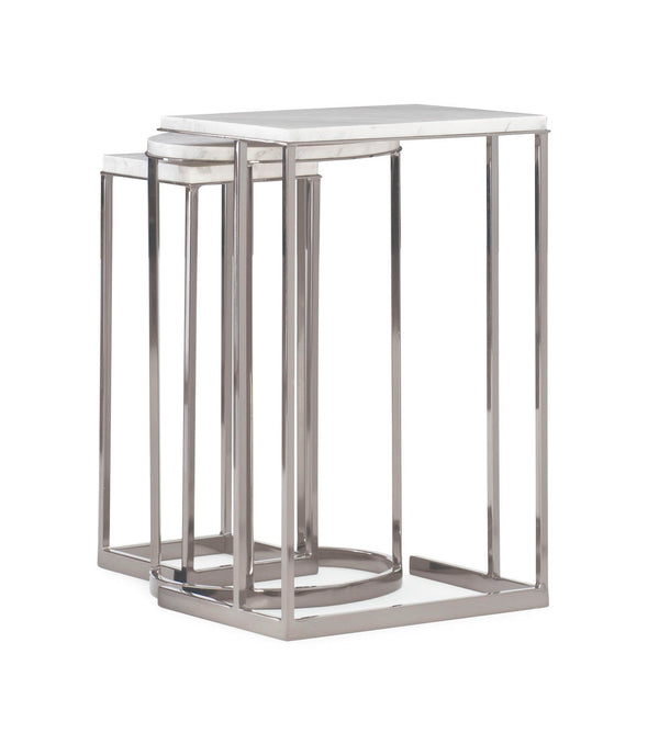 EXPOSITION NESTING END TABLE