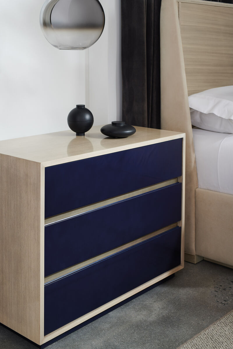 DA VITA LARGE NIGHTSTAND BLUE