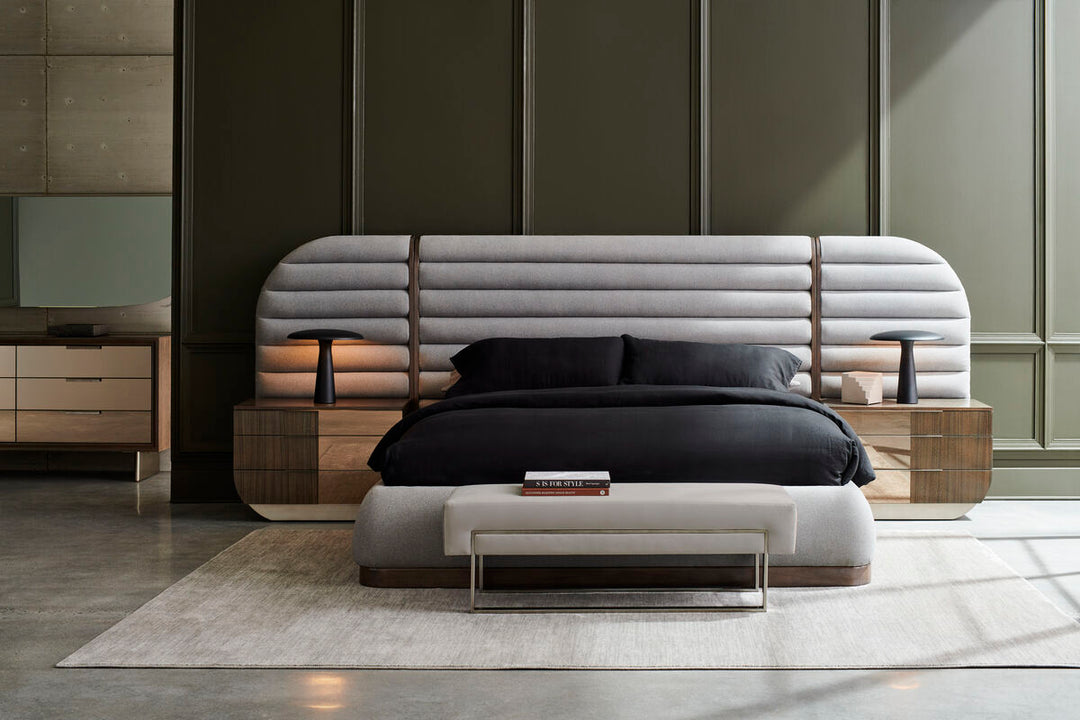 LA MODA UPH PANEL BED