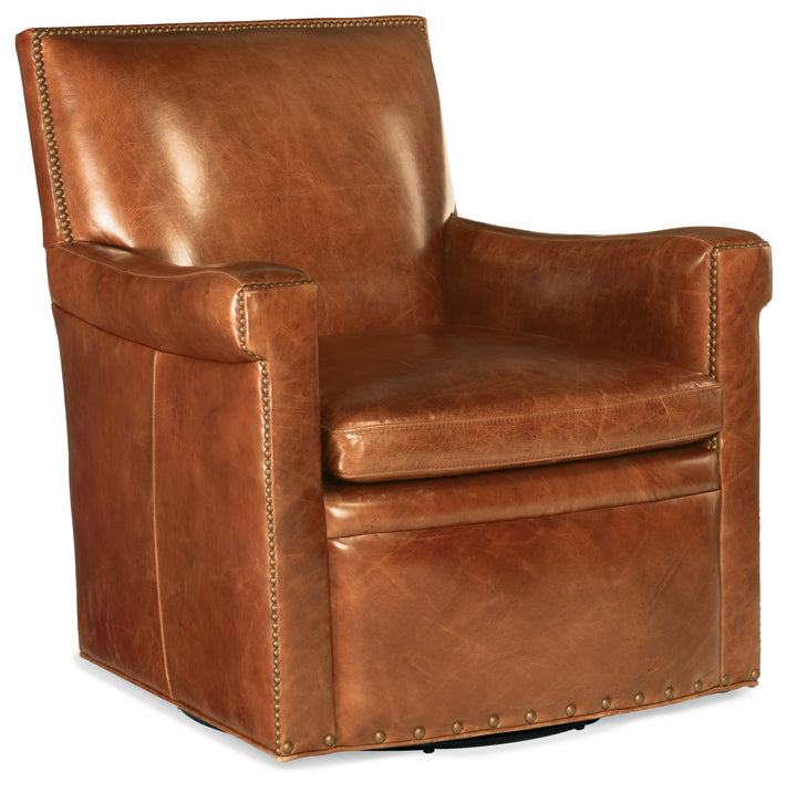 American Home Furniture | Hooker Furniture - Jilian Swivel Club Chair