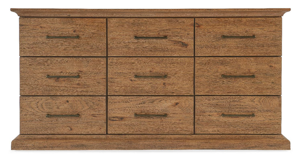 American Home Furniture | Hooker Furniture - Big Sky Nine Drawer Dresser