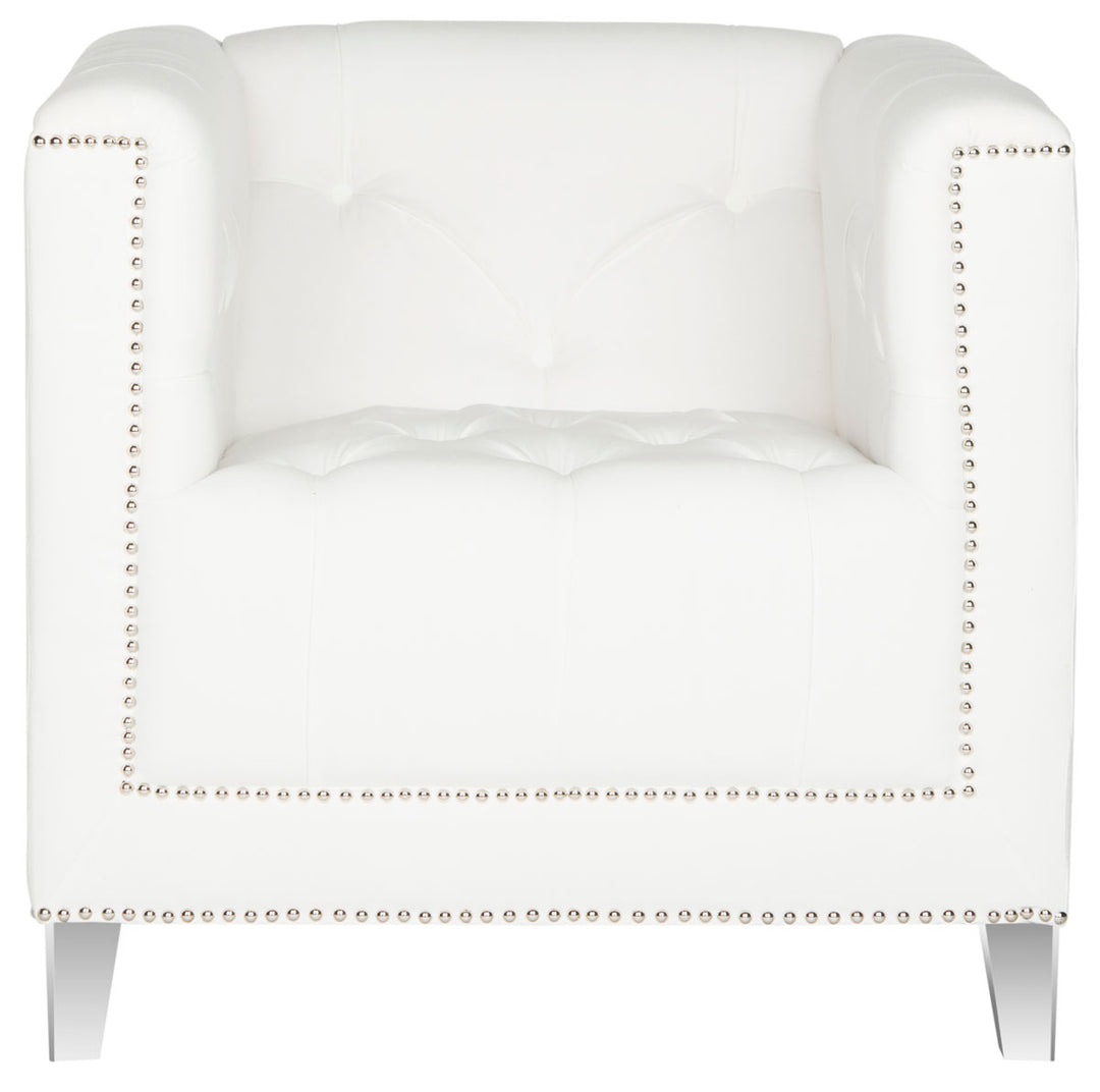 HOLLYWOOD GLAM TUFTED CLUB CHAIR - Safavieh - AmericanHomeFurniture